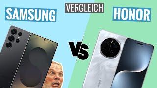 Samsung Galaxy S25 Ultra vs. Honor Magic 7 Pro | Vergleich (deutsch)