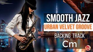 Backing track -  Urban Velvet groove in C minor (96 bpm)