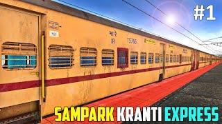 Odisha Sampark Kranti Express in Train Simulator || WAP-5 + HIGH SPEED || FHD GAMEPLAY : IR-MSTS 