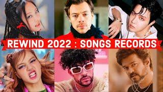 Rewind 2022 : 2022’s Global Songs Records - Most Viewed, Most Liked, Most Commented, Fastest 100