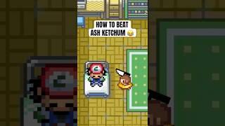 How to beat Ash Ketchum  #pokemon #shorts