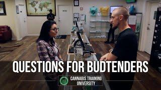 Basic Questions for Budtenders. How to be a budtender and get a budtending job at a dispensary.