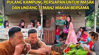 BELANJA PERLENGKAPAN UNTUK MASAK & UNDANG TEMAN ONLINE MAKAN BERSAMA DI RUMAH KAMPUNG