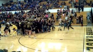 Hobbs Eagle Harlem Shake at Halftime