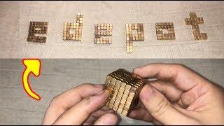 Tiny Cube Magnets: Making edepot Intro Logo