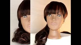 MY PONYTAILS & BANGS ARE SO REALISTIC AND SUPER EASY TO PUT ON. Beautiful for Brides, too!