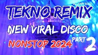 NEW VIRALDISCO 2024 TECHNO NONSTOP REMIX PART 2 | DJ JOHN ROLD (HARDTEK MIX 2024