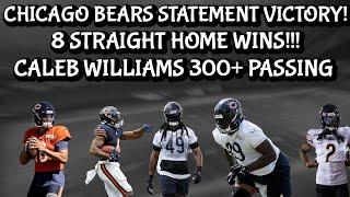 Bears DOMINATE Panthers || Longest HOME Win Streak IN NFL