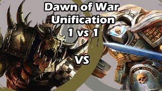 Dawn of War Unification: 1 vs 1 Orks (Archaon the Never-Chosen) vs Demon Hunters (Skeletor)