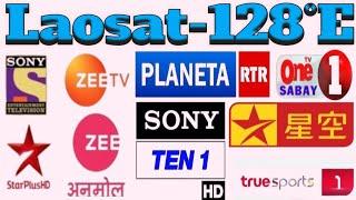 laosat 128e dish setting !!laosat 128e ku band strong tp channels list