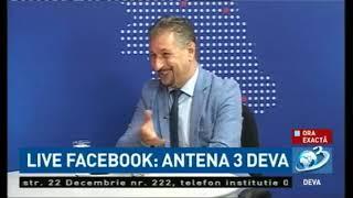 Ora exacta la Antena 3 Deva, invitat, Dan Bobouțanu, Primarul Municipiului Hunedoara, 05.10.2022