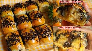 RESEP BOLEN PISANG COKELAT LUMER || 1 Resep jadi 64 biji || CARA CEPAT MEMBUAT BOLEN PISANG