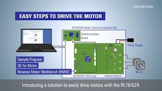 RL78/G24 Motor Control Solution: How to Utilize a Solution for Motor Control (1/2)