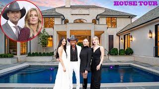 Tim McGraw And Faith Hill's $15 Million Nashville Mansion | 3 Children, Cars Net Worth & Lifestyle