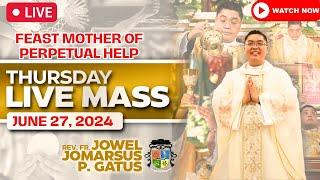 FILIPINO LIVE MASS TODAY ONLINE II JUNE 27, 2024 II FR. JOWEL JOMARSUS GATUS