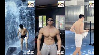 Handsome guy muscle 6 pack absCute and Handsome Boys on Douyin/Tiktok或许 新的故事 会在秋风中慢慢开始