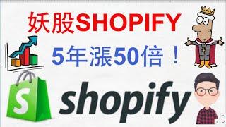 【阿D投資】- 超級妖股SHOPIFY！五年漲50倍！現在還能買嗎？