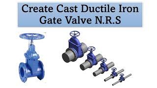 Create Gate Valve N.R.S Revit Family (Parametric)