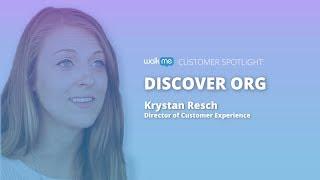 DiscoverOrg Boosts Self-Service & User Onboarding With WalkMe