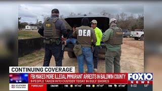 9 illegal immigrants arrested in Baldwin County, authorities say