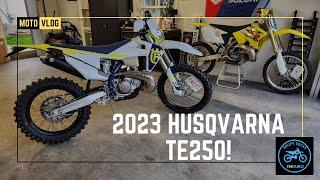 My New Bike! 2023 Husqvarna TE250! EP01