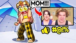 My LITTLE BROTHER Was STREAMING, So I Called OUR MOM.. (Roblox Rivals)