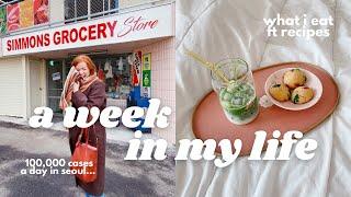 week in my life in seoul  what i eat in a week, air fryer recipes, grocery shopping | korea vlog