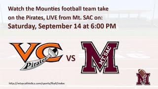 Mt SAC - Ventura College Pirates vs. Mt SAC football