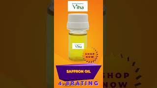 Authentic Saffron Oil for Daily Use | Viha Health Products | Anitha Kuppusamy Viha