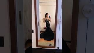 making my Met Gala dress! this whole dress was made the night before my flight 