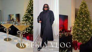 VLOGMAS| LIVING ROOM MAKEOVER + THANKSGIVING PREP + AMAZON HOLIDAY FINDS