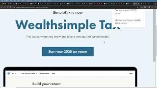 【教程-步骤】加拿大用SimpleTax十分钟完成报税