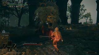 Elden Ring DLC - Divine Beast Dancing Lion (No Hit, Ancient Ruins of Rauh)