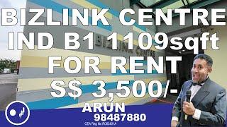 BizLink Centre in Ubi - Industrial B1 unit for rent