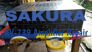 Sakura AV-739 Amplifier Repair