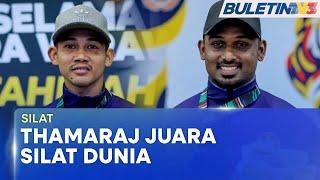 KEJOHANAN PENCAK SILAT DUNIA 2024 | Ahmad Fauzan Dan Thamaraj Dinaikkan Pangkat Sarjan