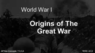 Origins of WWI
