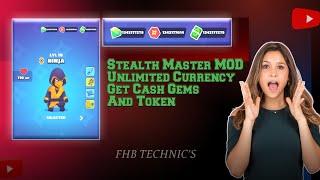 Stealth Master MOD | Unlimited Currency | Get Cash Gems And Token