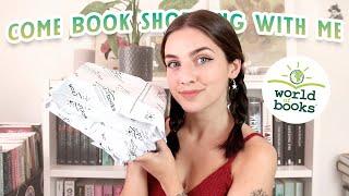 trying world of books | come book shopping with me #5