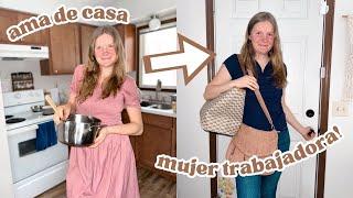 MI RUTINA COMO MADRE TRABAJADORA (fuera de casa)