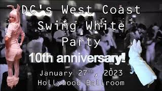 West Coast Swing WHITE PARTY with Dance Jam Productions.
