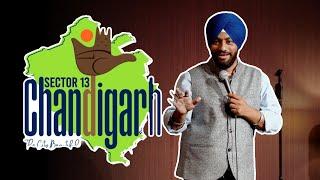 Chandigarh Sector 13 | Crowd Work | Stand Up Comedy ft: Manpreet Singh