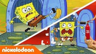 SpongeBob | Nickelodeon Arabia | سبونج بوب | خروج سبونج بوب