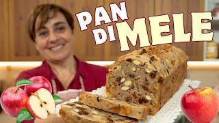 PAN DI MELE Apfelbrot. Live Versione Corta - Ricetta Facile Senza Uova, Senza Latte e Senza Burro