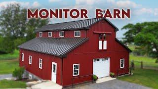 NEWLY constructed MONITOR barn