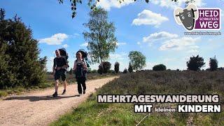 50 Windeln, Drei Männer & eine Frau - 4 Tage Wandern mit unseren Zwillingen auf dem Heidschnuckenweg