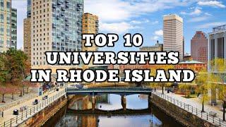 Where to study in RHODE ISLAND?! l CollegeInfo