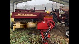 NH 316 baler repair part 1: hay feeder fork fail