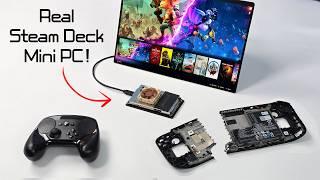 A Steam Deck Mini PC Using Real Hardware!