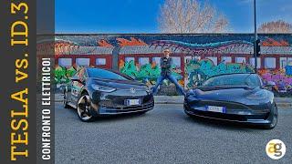 TESLA Model3 VS ID3 Volkswagen CONFRONTO